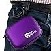 Kidizoom Smartwatch Case - Premium Quality Shock Absorbent Purple Shell Case with Carabiner Clip & Dual Zip Function for Kidizoom Smartwatch DX2 | DX | Connect DX | Plus | Plus 2 | 2 |-by DURAGADGET