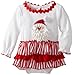 Mud Pie Baby Santa All-In-One Dress, Multi, 9-12 Months