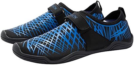 AMAWEI Water Shoes for Kids Women Boys Girls Women Quick Dry Beach Swim Surf Shoes for Pool Sport Walking (7 D(M) US, Blue)