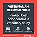 Boxie® Extra Strength 35 Day Odor Control Clumping Clay Cat & Kitty Litter 28lb, 99.9% Dust-Free, Probiotic Formula, Long-Lasting, Veterinarian Approved, Easy Scooping for Multi-Cat Homes