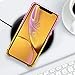 Salawat Compatible iPhone Xr Case, Clear Slim Anti Scratch TPU Bumper Shockproof Protective Case for iPhone Xr 6.1inch 2018 (Pink Gold)