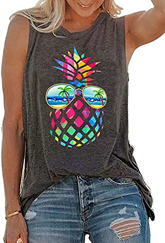 rosemia Tank Tops for Women Summer Graphic