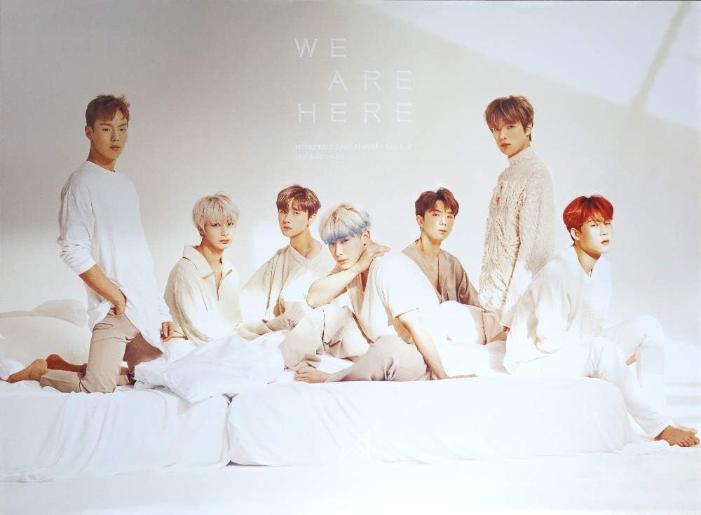 Monsta X - We Are Here (Vol.2 Take.2) [Type - A] OFFICIAL POSTER Tube Case 23 X 16.5 Inches