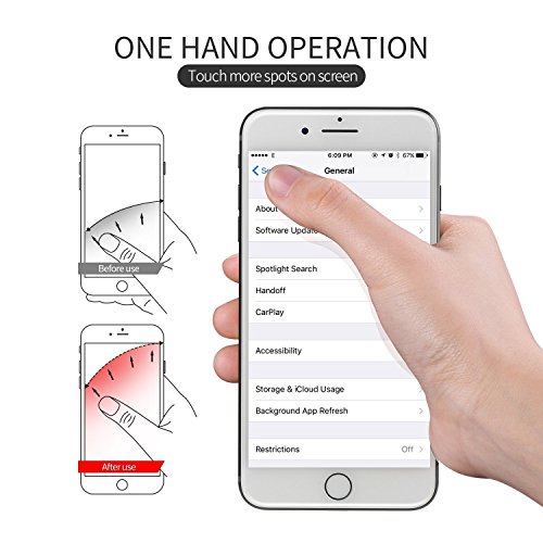 image for LuettBiden [2 Pack] Finger Ring Stand, 360° Rotary Cell Phone Holder 