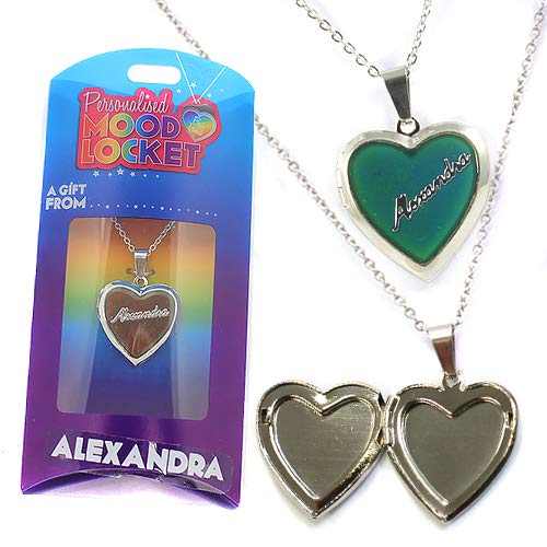 Stands Out Personalised Mood Locket Necklace - Alexandra