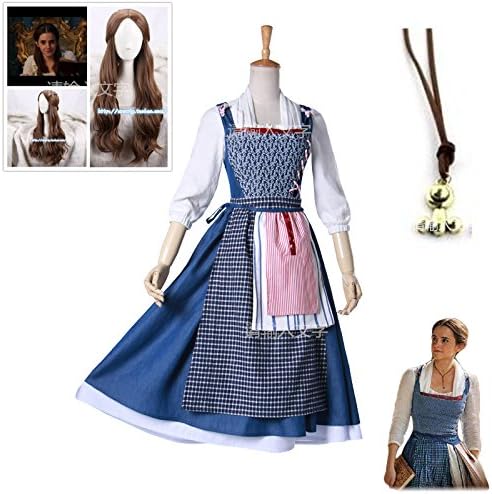 Amazon コスプレ衣装 ネックレス バニエ ウィッグ ディズニープリンセス 風 17実写版 美女と野獣 ベルワンピース 町娘 エマ ワトソン オーダー可能 コスプレ 仮装 通販 Amazon コスプレ衣装 ネックレス バニエ ウィッグ ディズニープリンセス 風 17実写版 美女と野獣 ベルワンピース 町娘 エマ ワトソン オーダー可能 コスプレ 仮装 通販