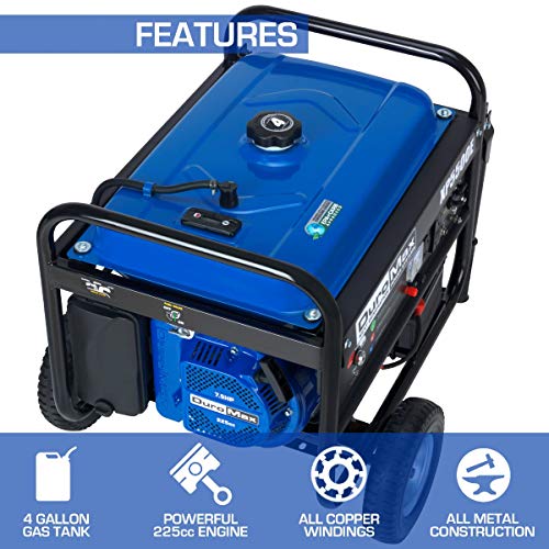 DuroMax XP5500E Gas Powered Portable Generator5500 Watt Electric Start