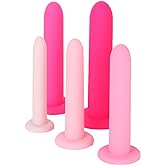 Silicone Pelvic Floor Muscle Exerciser Trainer Set - 5 Kit System (Small Set)