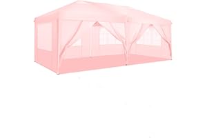 COBIZI Canopy 10x20 Pop Up Canopy Tent,Pink