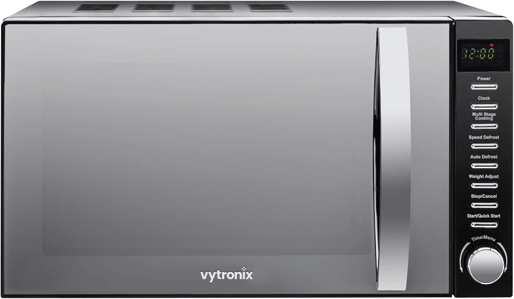 VYTRONIX VY-HMO800 800W Digital Microwave Oven 20L Black with Timer