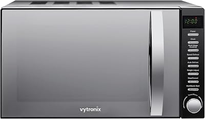 VYTRONIX VY-HMO800 800W Digital Microwave Oven 20L Black with Timer