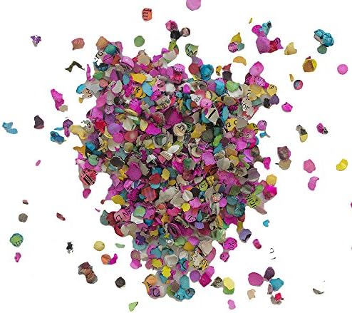 Multicolored Mexican 17.6 Oz Jumbo Confetti Bag- Multicolor All Kind of Celebrations Ecological and Naturally Dyed - Fiesta Confetti - Confetti toss - Confetti foil - Confetti Mexicano