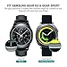 Gear Sport Screen Protector, Wimaha 2 Pack Tempered Glass Screen Protector Full Coverage for Samsung Gear Sport Only