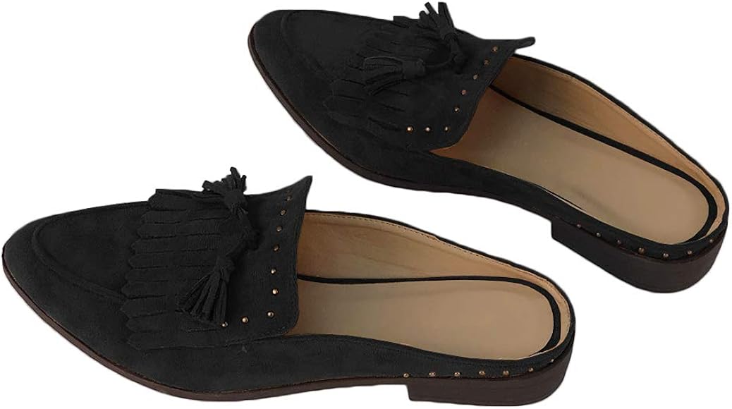 womens pointed mules