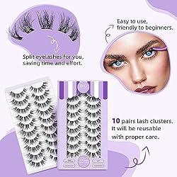 Lash Clusters P03 10 Pair Eyelash Clusters B&Q