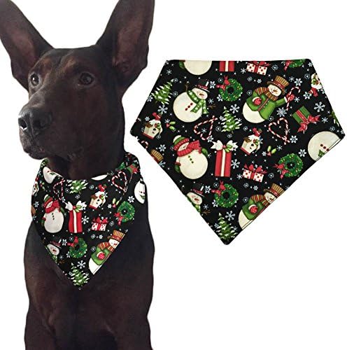 Chrismas Dog Bandana Triangle Bibs Scarf Accessories for Cats Pets Animals