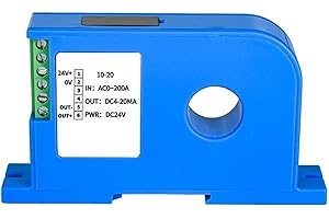 20mm Hole AC Current Sensor 4-20mA 0-20mA Output AC Current Sensor 0-100A 0-300A 0-500A 0-600A AC Current Sensor(Input AC 0-1