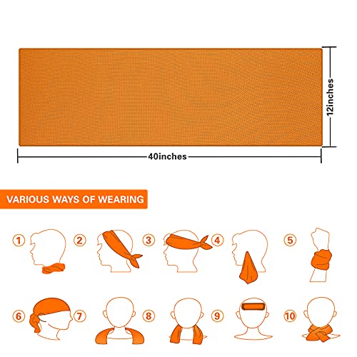 QFHTCENB Cooling Towel Scarf(40\