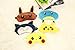 CJB Cute Poket Monster Pikachu Eye Mask for Sleeping Travel Games Happy Face