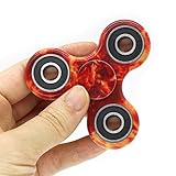 PUNING Fidget Hand Spinner Toy Stress Reducer EDC Focus Toy Relieves ADHD Anxiety Time Killer (C-5Camouflage flame)