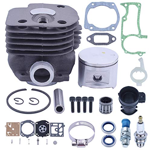 52mm Zylinder Kolben Bausatz für Husqvarna 372XP 371 365 362 375K GroÃe Bohrung Serie Ersatzteile 503 93 93 72 – Bild 7