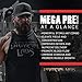 Primeval Labs Mega Pre Black, Pre-Workout Formula, Intense Energy, Increased Performance, Sustains Maximum Energy, Greater Stamina and Performance, Improved Focus, Island Candy Cocktail, 20/40 Serving