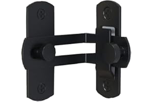 KAFENDA 90 Degree Mobile Door, Right Angle Buckle, Privacy Lock, Inner Door Bolt, Pocket Door Lock