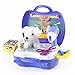 Kinder Toys Network Pet Grooming Kit in Sturdy Gift Case (with Puppy Doll, Hair Dryer, Shampoo, Toy Scissors and Brush) by