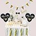 baby boy shower decorations, My little man baby shower decorations, baby brewing baby shower, black white and gold baby decor, Set Includes: Triangle Banner, Oh boy Balloons, Tassels, Latex Balloons