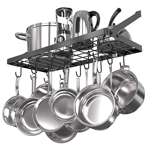 Photo 1 of Vdomus square grid wall mount pot rack