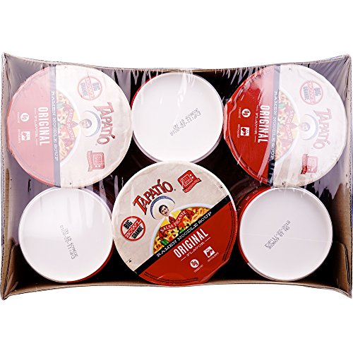Tapatio Ramen Noodle Soup Big Bowl 105g , Original (Bulk Case of 6