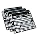 Raspberry Pi 3 Prototyping Board Proto Breadboard HAT by MakerSpot Soldered with Female Pin Connector PCB for Raspberry Pi 2 Pi 3 A+ B+ (3 Pack)