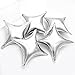 Star Foil Balloons - Silver Mylar Balloons, 24 pcs, 24 in, Party Decoration