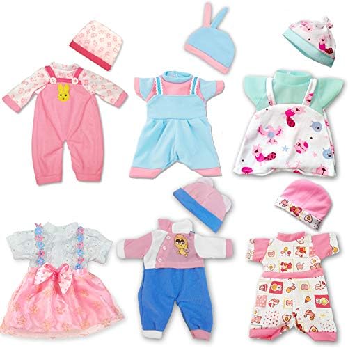 ARTST Doll Clothes,12 inch Baby Doll 