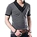Yong Horse Men's Sports Gym Jogger Pants Fit Workout Running Sweatpants with Zipper Pockets (Grey Black-Red, 3XL)