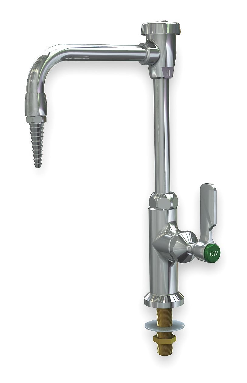 Watersaver Faucet Company L614vb Gooseneck Faucet With Barbed