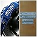 R&G F Sport Brake Caliper HIGH TEMP Decal Sticker Set of 4 (White)