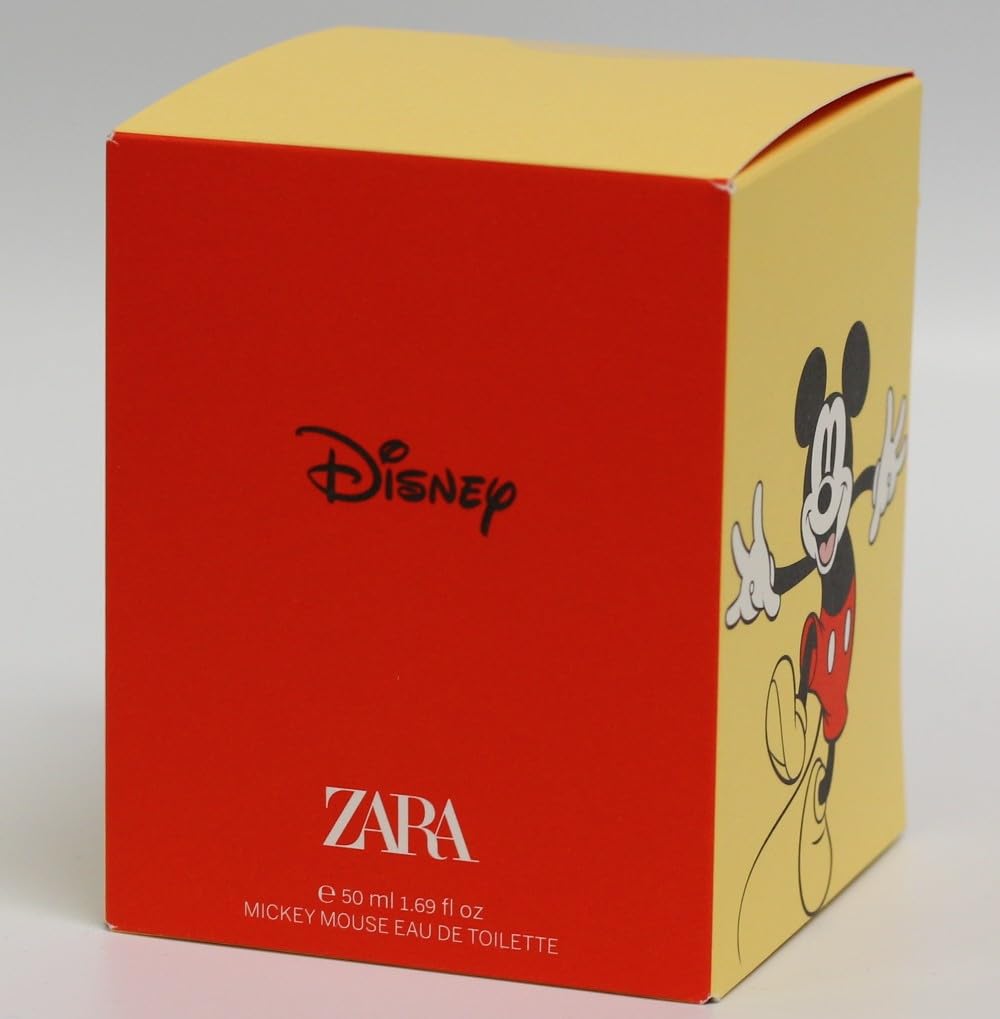 Zara Mickey Mause for Boys Kids Perfume Eau de Toilette Floral Fragrance 50ml (1.69 fl oz)