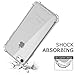 iPhone 7 Case : FOGEEK Advanced Shock-absorbent Scratch-resistant Cover Case with Transparent Hard PC Back Plate and Flexible TPU Gel Bumper for Apple iPhone 7 4.7
