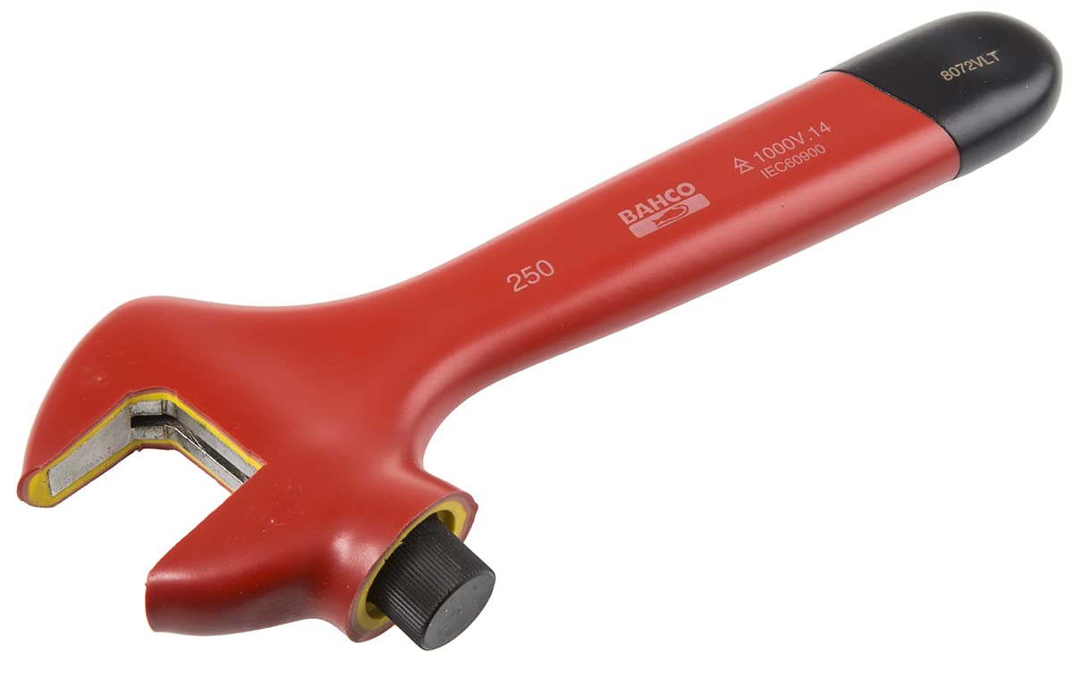 Bahco 8072VLT Totally Safe Adjustable Wrench