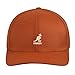 Kangol Wool Flexfit Baseball Hat for Men and Women, Large-X-Large, Fire Opal