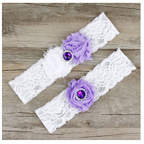 WCHUANG Lace Wedding Garter Set Belts with Pearl & Rhinestone & Bow Prom  Gift in Kenya | Whizz Garters & Garter Belts