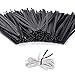 OJYUDD 1500PCS Black and Gold Decorative Metallic Twist Ties