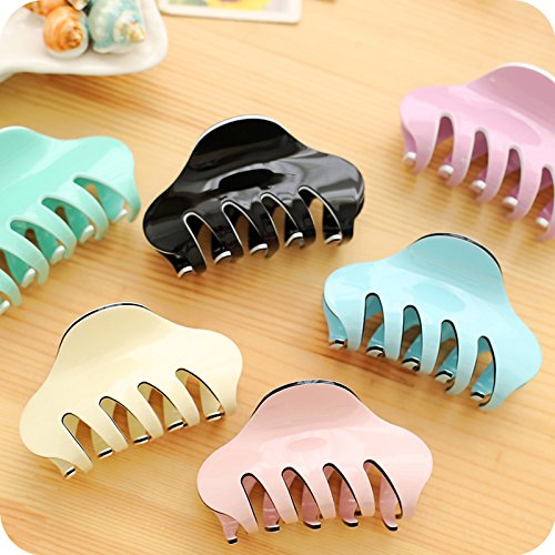 usongs Large acrylic hair accessories hairpin leopard hair grasping claws grasping fixed clip clip hair headdress Korea