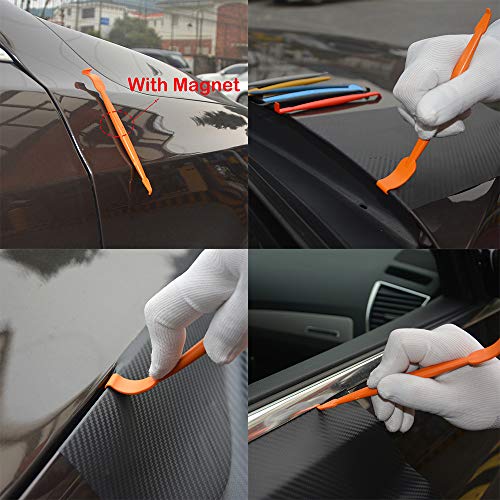 FOSHIO Vehicle Vinyl Wrap Window Tint Tools Kit with Small Felt