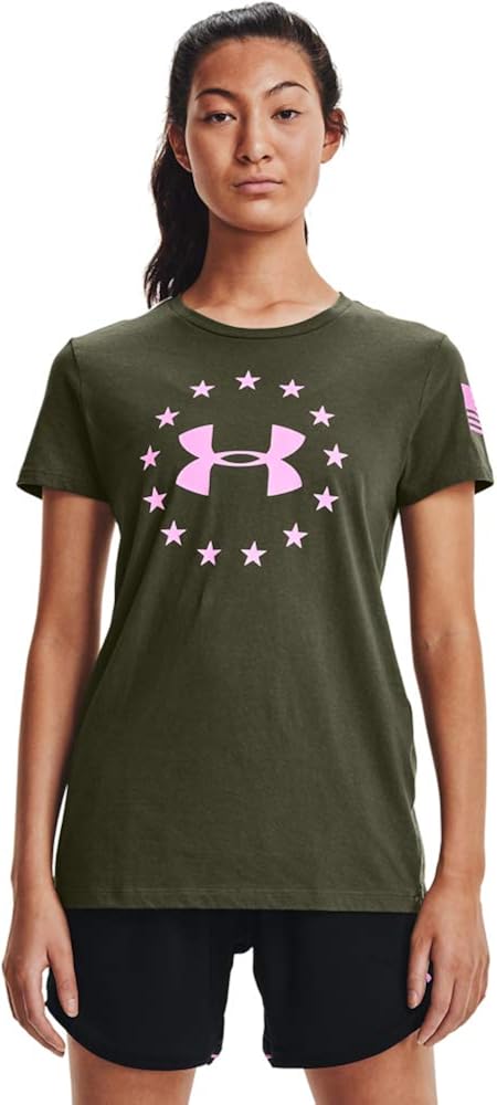 Under Armour Women's Freedom Logo T-Shirt: Sports & Outdoors