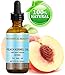 Botanical Beauty Peach Kernel Oil. 100% Pure Natural Undiluted Refined Cold Pressed Carrier Oil for Face, Skin, Hair, Massage, Lip, Nail Care. 4 Fl. oz-120 ml
