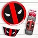 Zak Designs MUND-K950 Comics Marvel Universe Deadpool Tritan Union Bottle