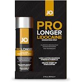 JO Prolonger Delay Spray for Men, Maximum Strength 10% Lidocaine, 2 Fl Oz | Maximum strength 10% lidocaine delay spray for men, fast-acting climax control, for men and couples, discreet and easy to use
