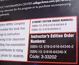 Precalculus Seventh Edition Instructor's Annotated Edition, Ron Larson and Robert Hostetler, 061864346X